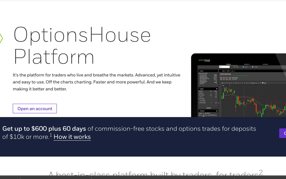 OptionsHouse Platform